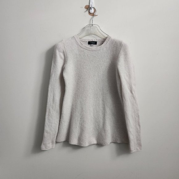 Forte Cashmere Sweaters - *SOLD* FORTE Cashmere | 100% Cashmere sweater neutral oatmeal sz S